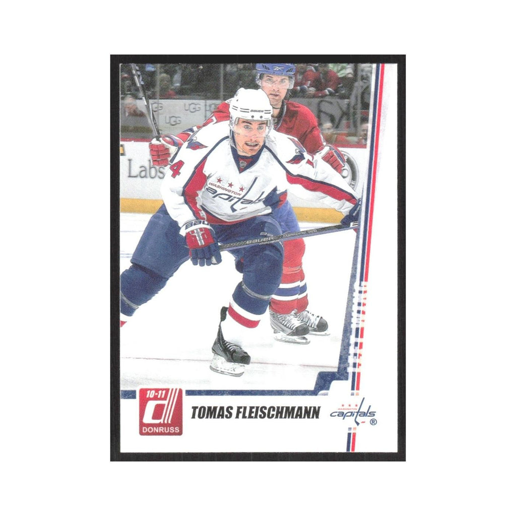 2010 Donruss Tomas Fleischmann Washington Capitals #119