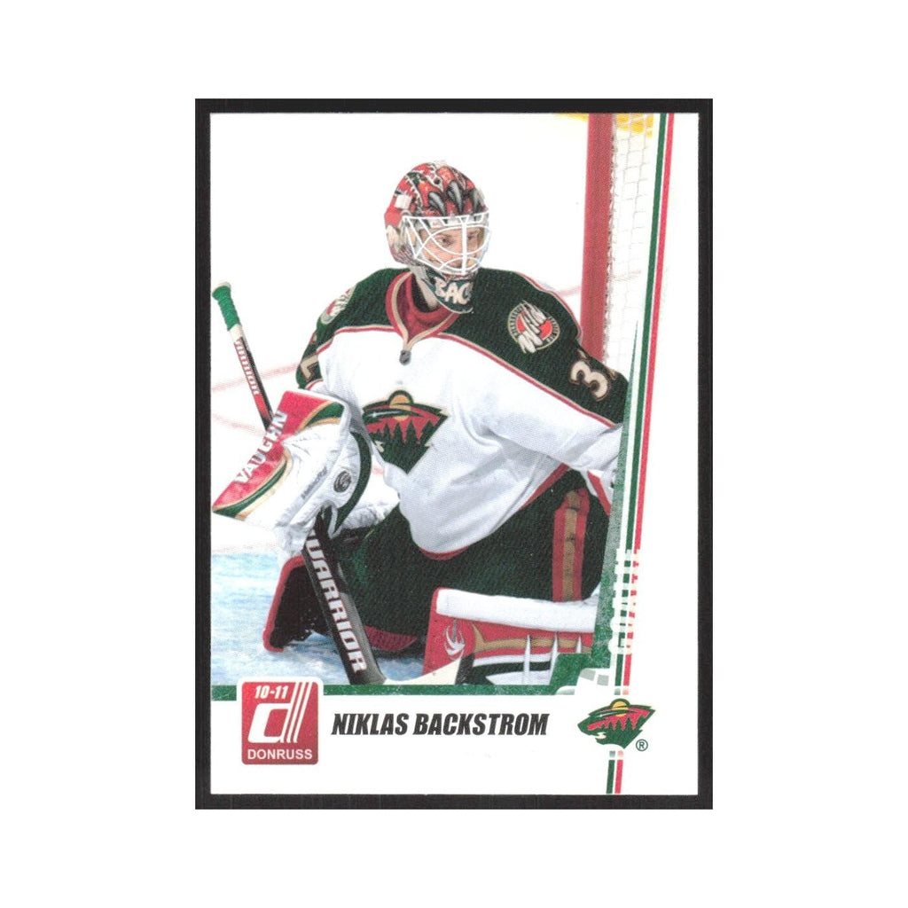 2010 Donruss Niklas Backstrom Minnesota Wild #133