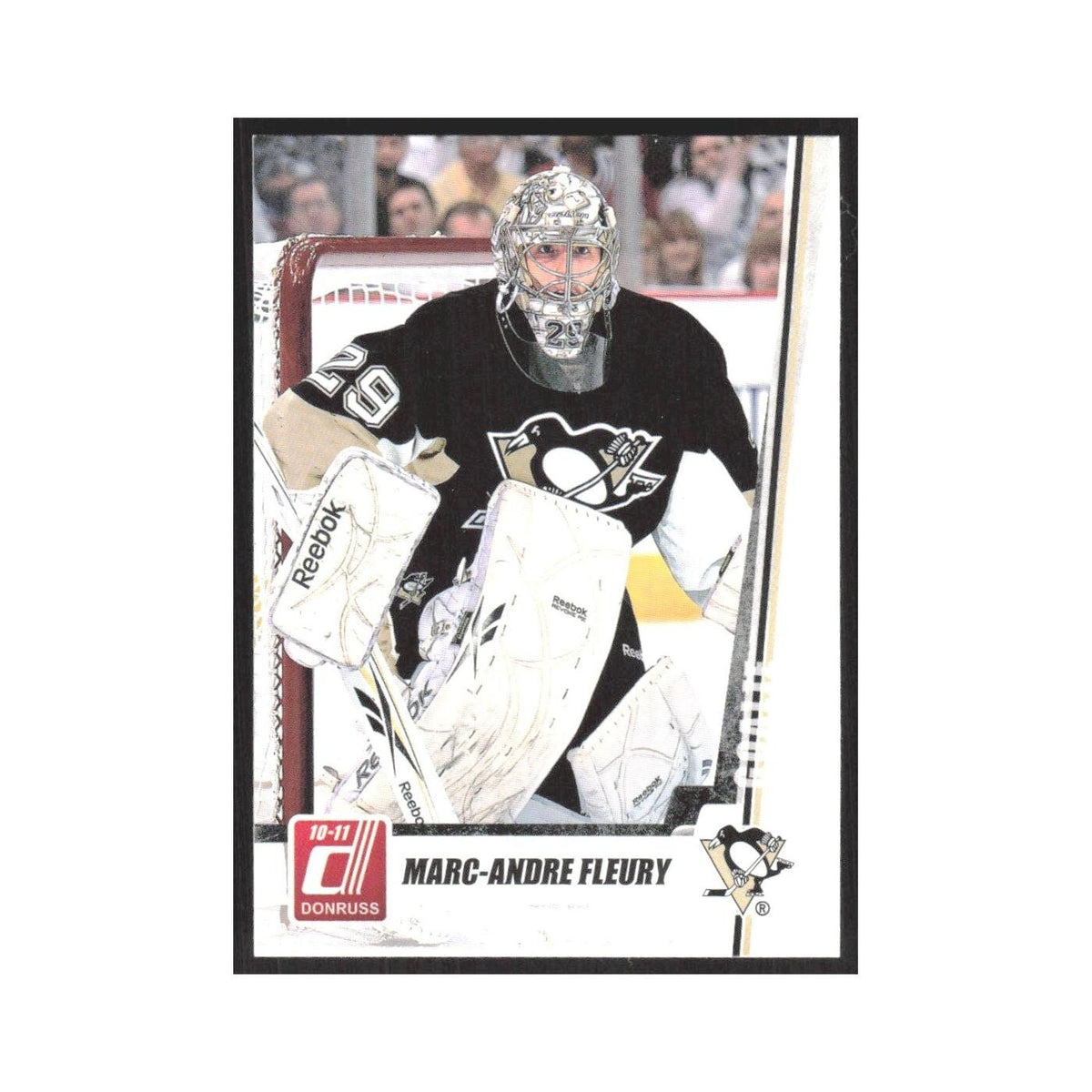 2010 Donruss Marc-Andre Fleury Pittsburgh Penguins #37