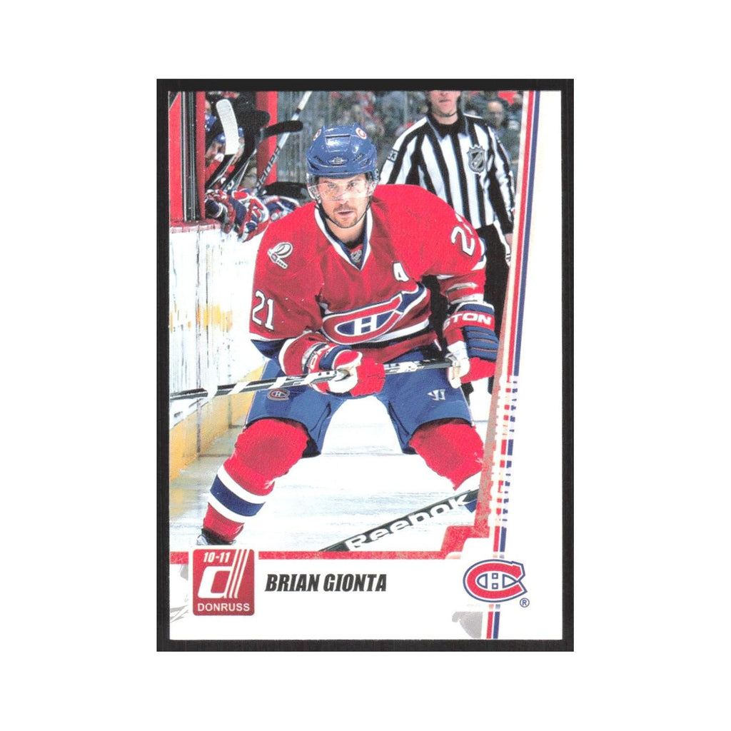 2010 Donruss Brian Gionta Montreal Canadiens #85