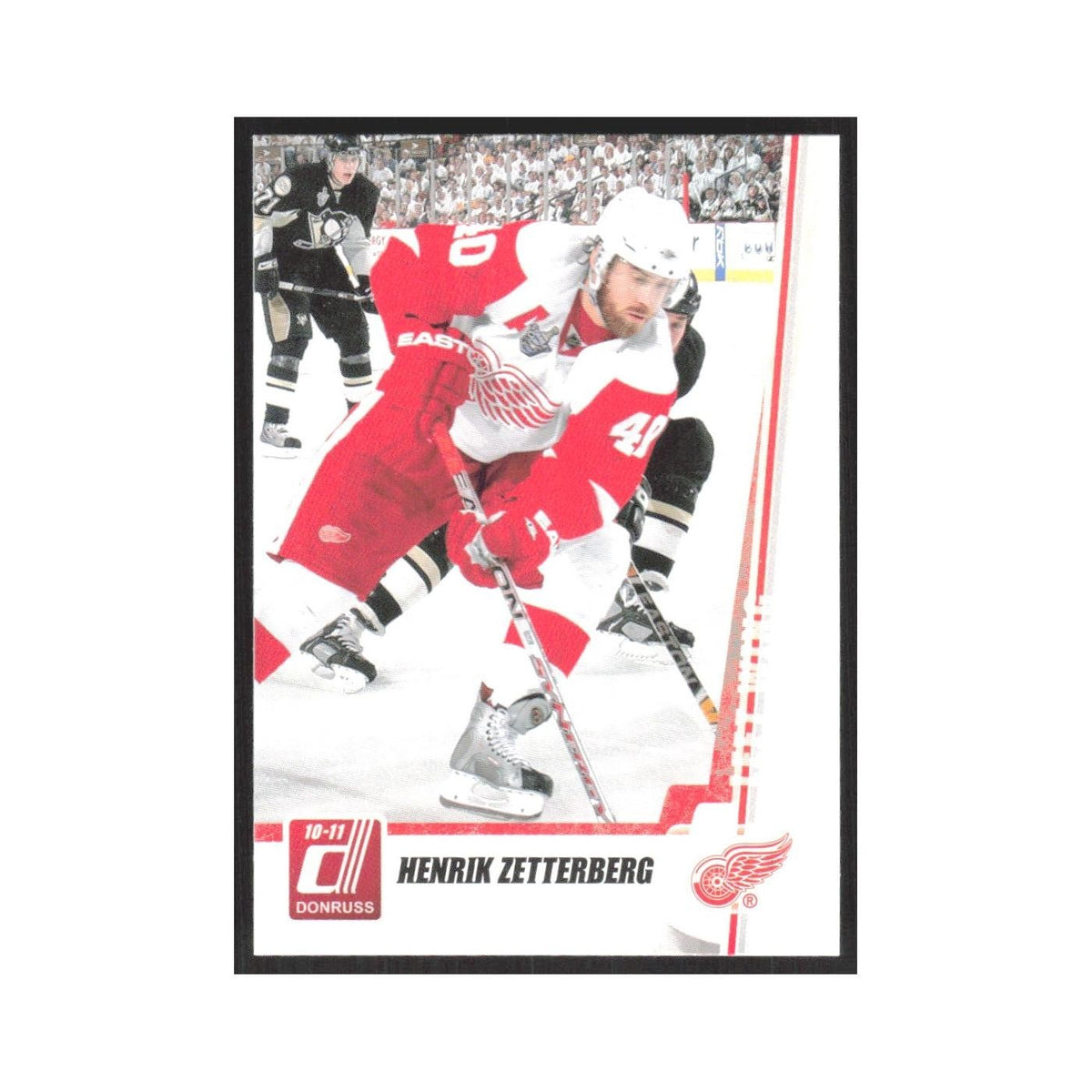 2010 Donruss Henrik Zetterberg Detroit Red Wings #63