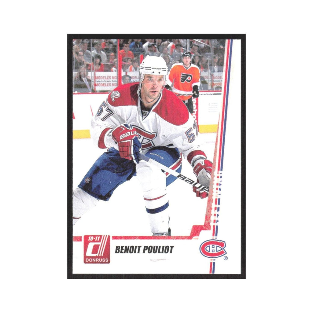2010 Donruss Benoit Pouliot Montreal Canadiens #190