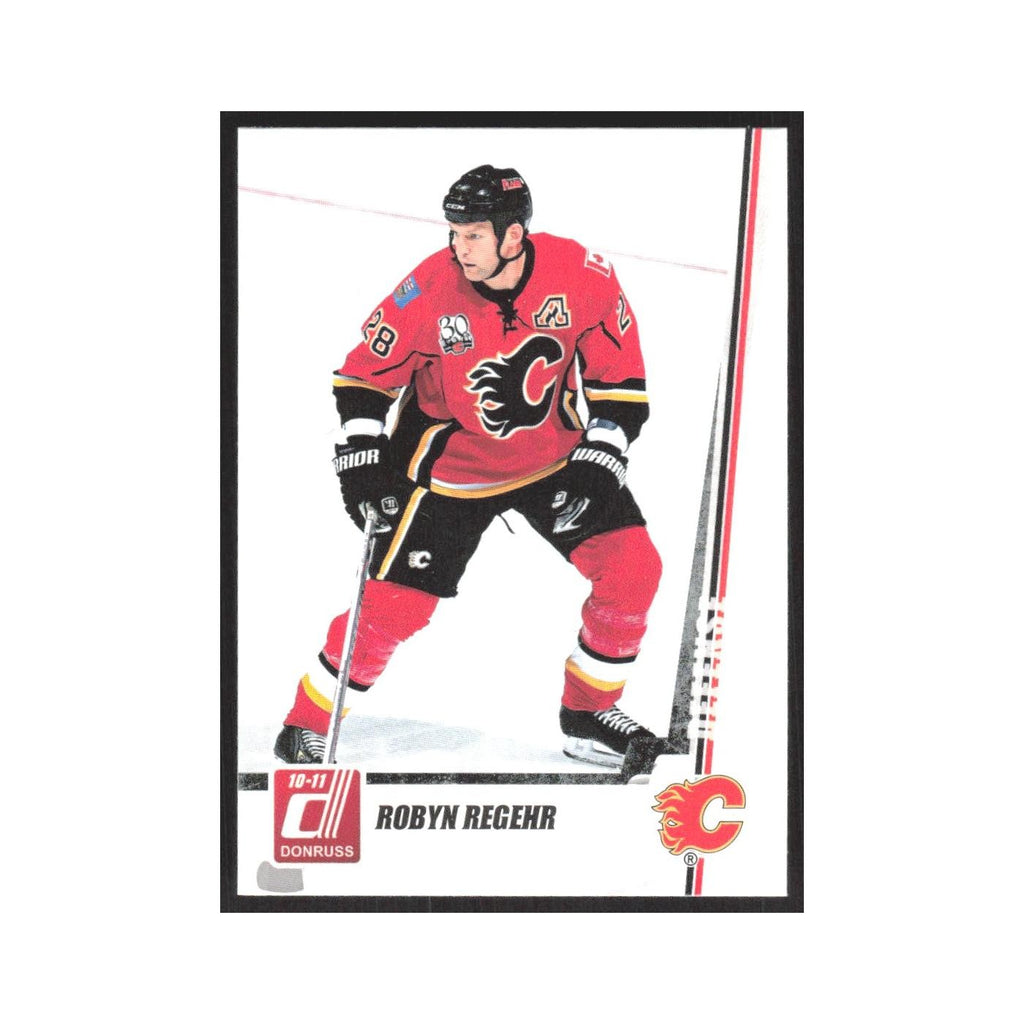 2010 Donruss Robyn Regehr Calgary Flames #4