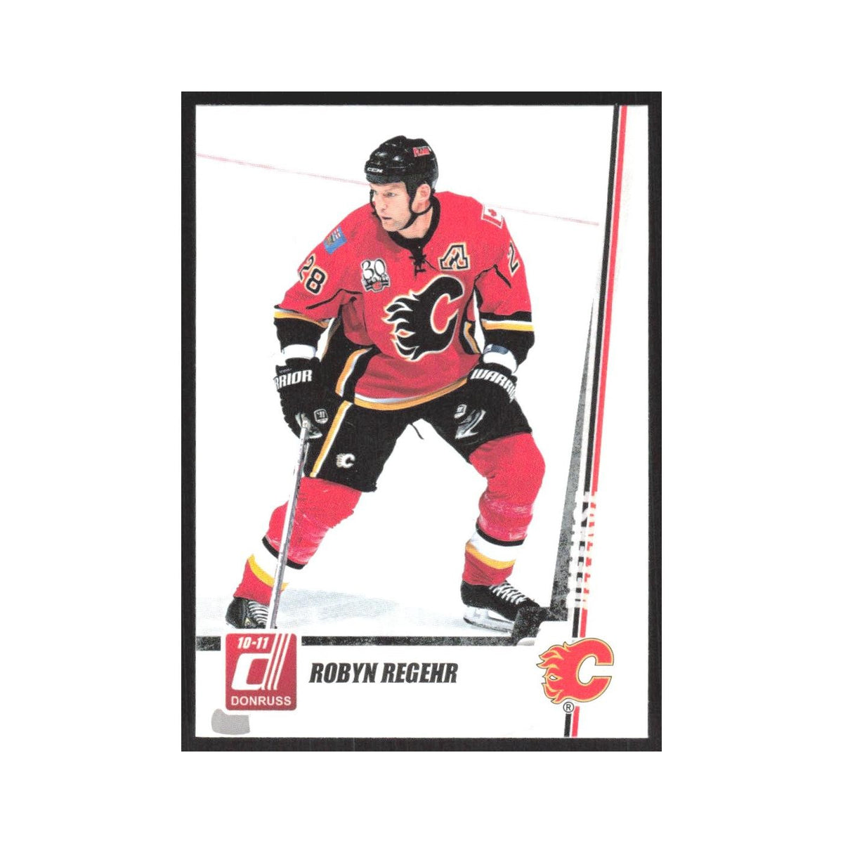 2010 Donruss Robyn Regehr Calgary Flames #4