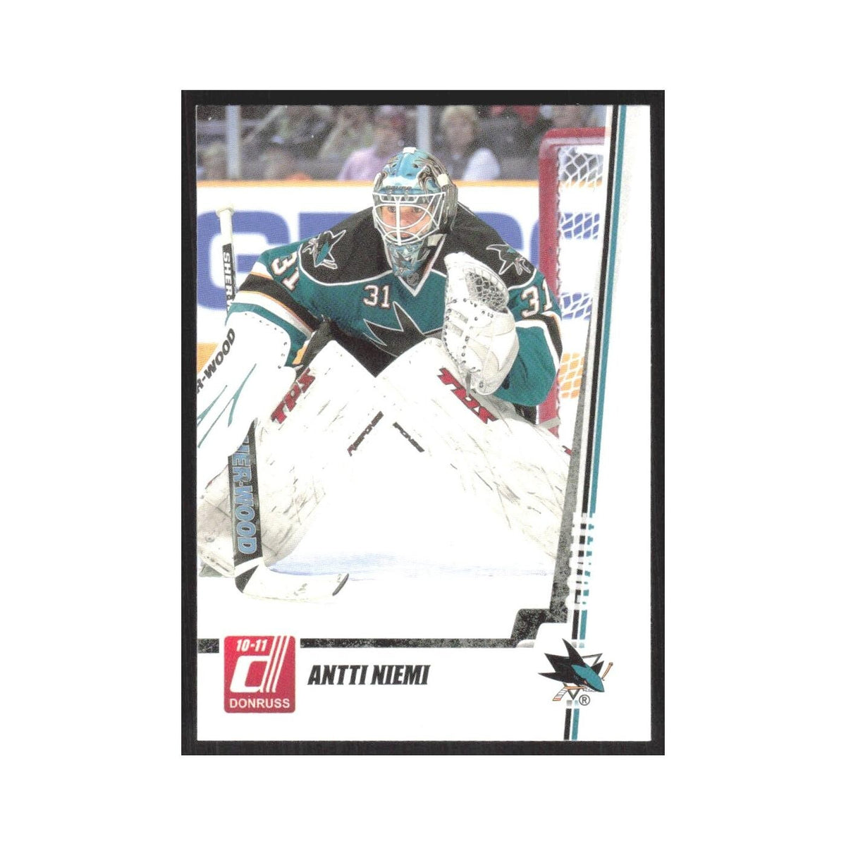 2010 Donruss Antti Niemi San Jose Sharks #208