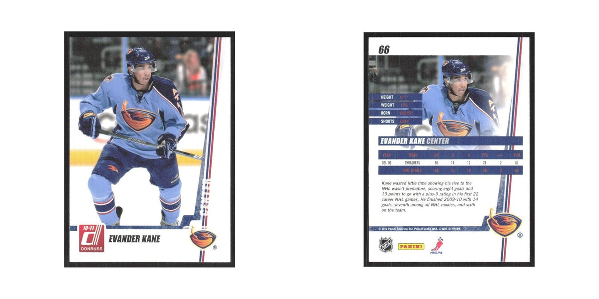 2010 Donruss Evander Kane Atlanta Thrashers #66