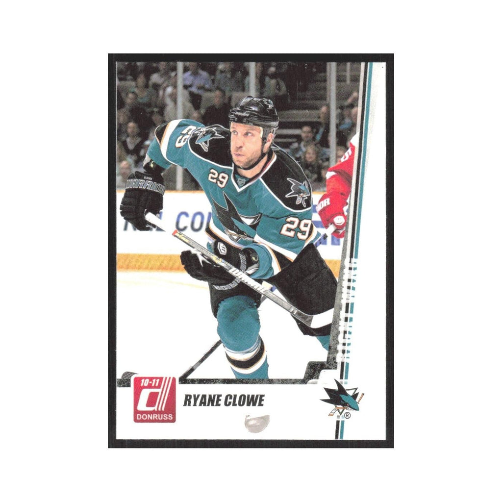 2010 Donruss Ryane Clowe San Jose Sharks #211