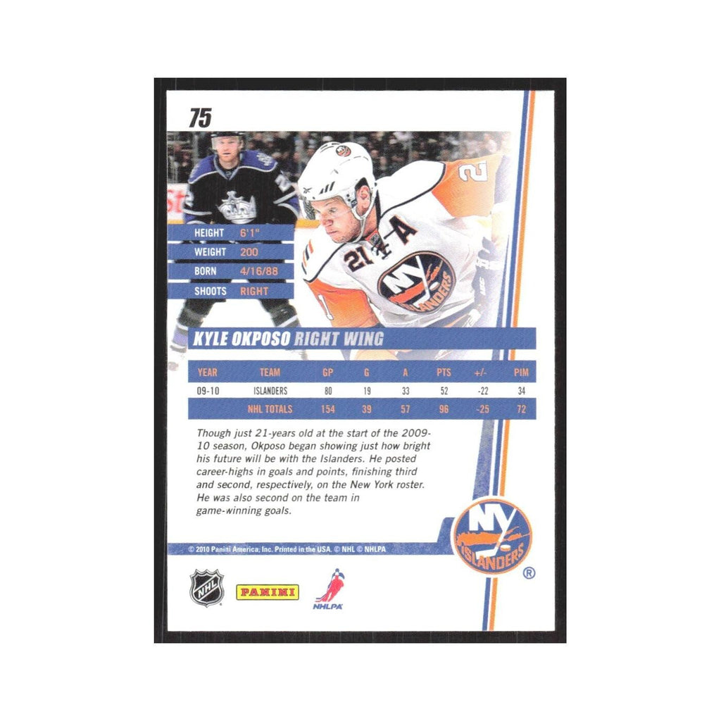 2010 Donruss Kyle Okposo New York Islanders #75