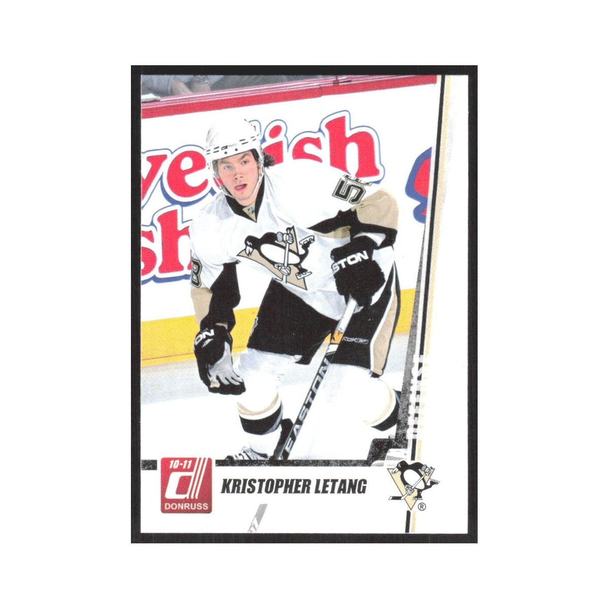 2010 Donruss Kristopher Letang Pittsburgh Penguins #197