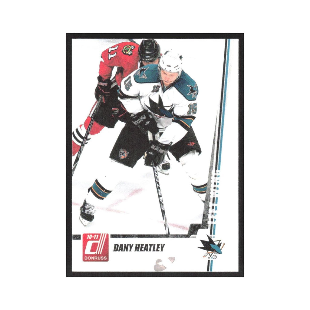 2010 Donruss Dany Heatley San Jose Sharks #117