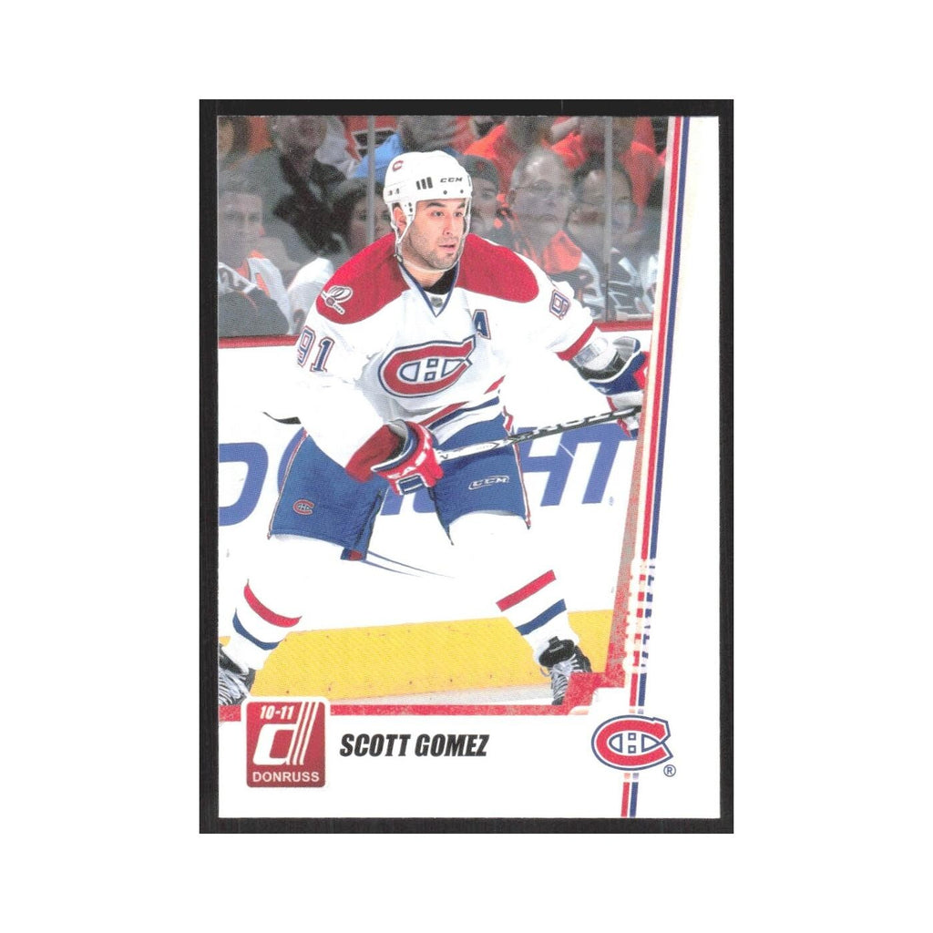 2010 Donruss Scott Gomez Montreal Canadiens #90