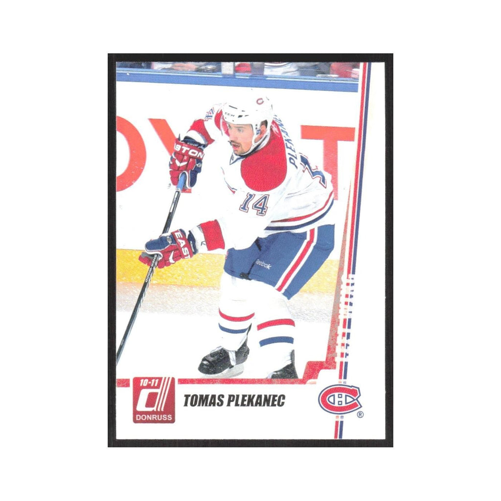 2010 Donruss Tomas Plekanec Montreal Canadiens #177