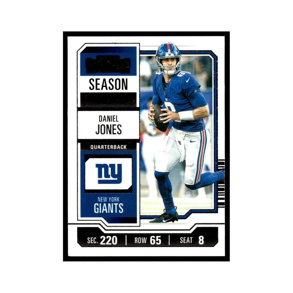 Daniel Jones 2023 Panini Contenders #75 New York Giants Football Card NM