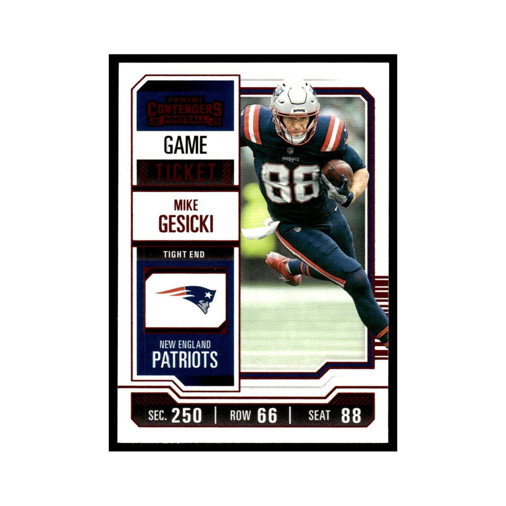 Mike Gesicki 2023 Panini Contenders Pink #70 New England Patriots NM