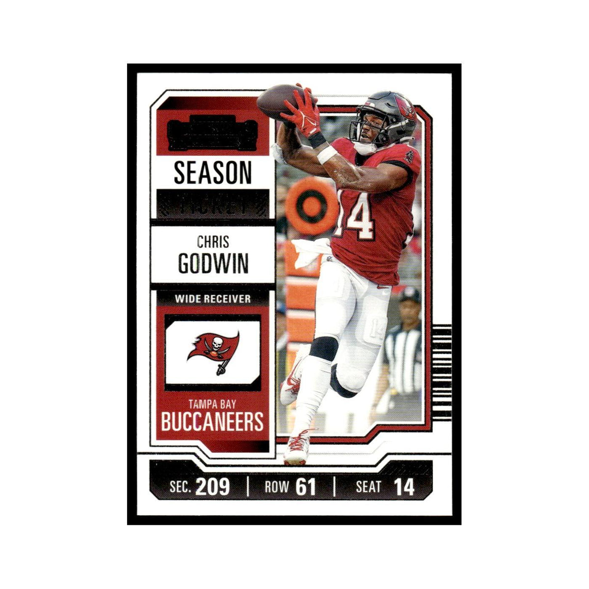 Chris Godwin 2023 Panini Contenders #93 Tampa Bay Buccaneers Football Card NM