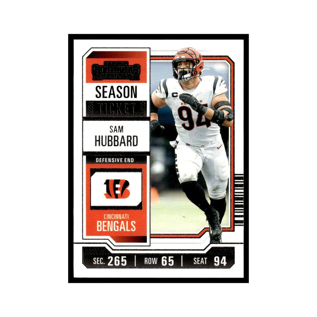 Sam Hubbard 2023 Panini Contenders #23 Cincinnati Bengals Football Card NM