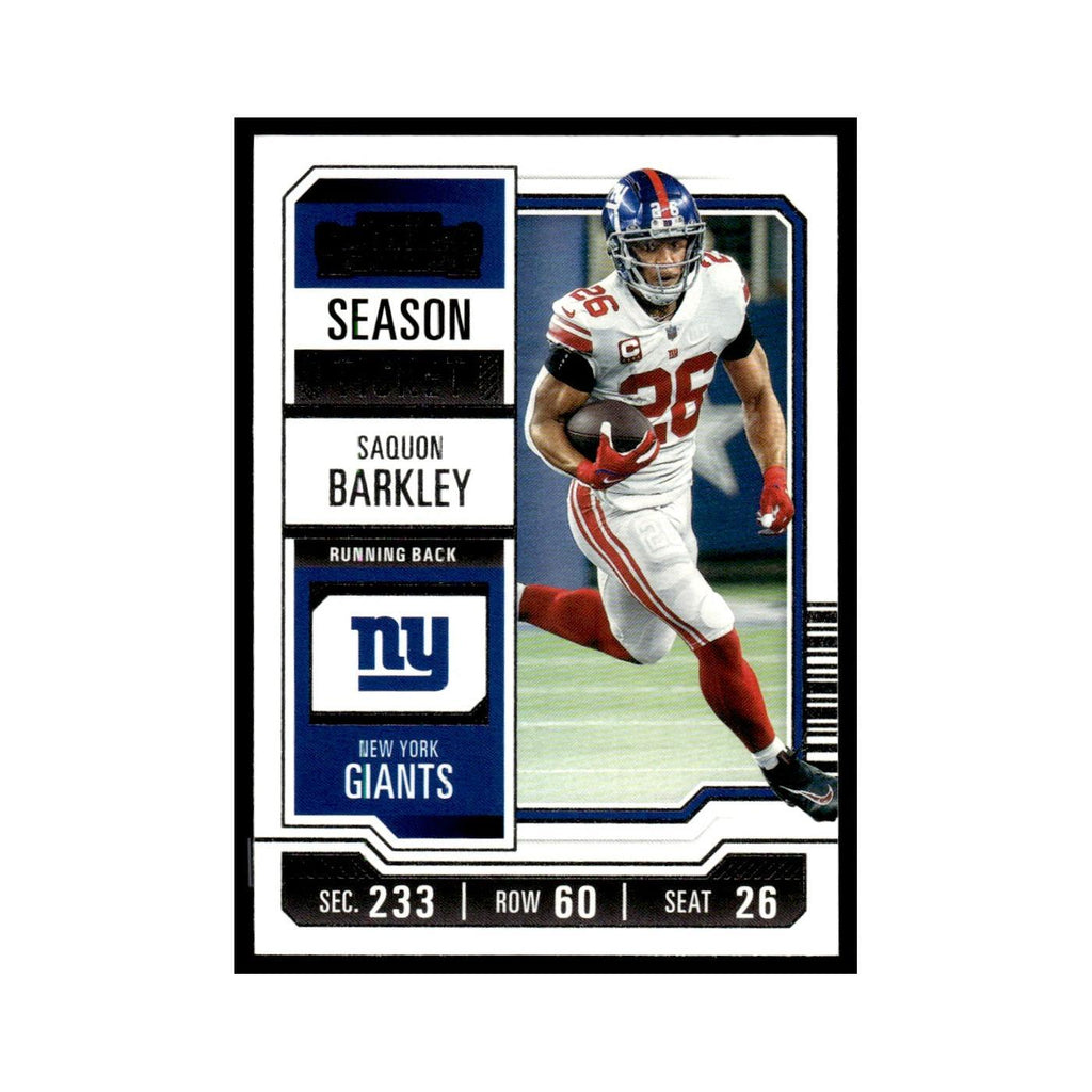 Saquon Barkley 2023 Panini Contenders #77 New York Giants Football Card NM