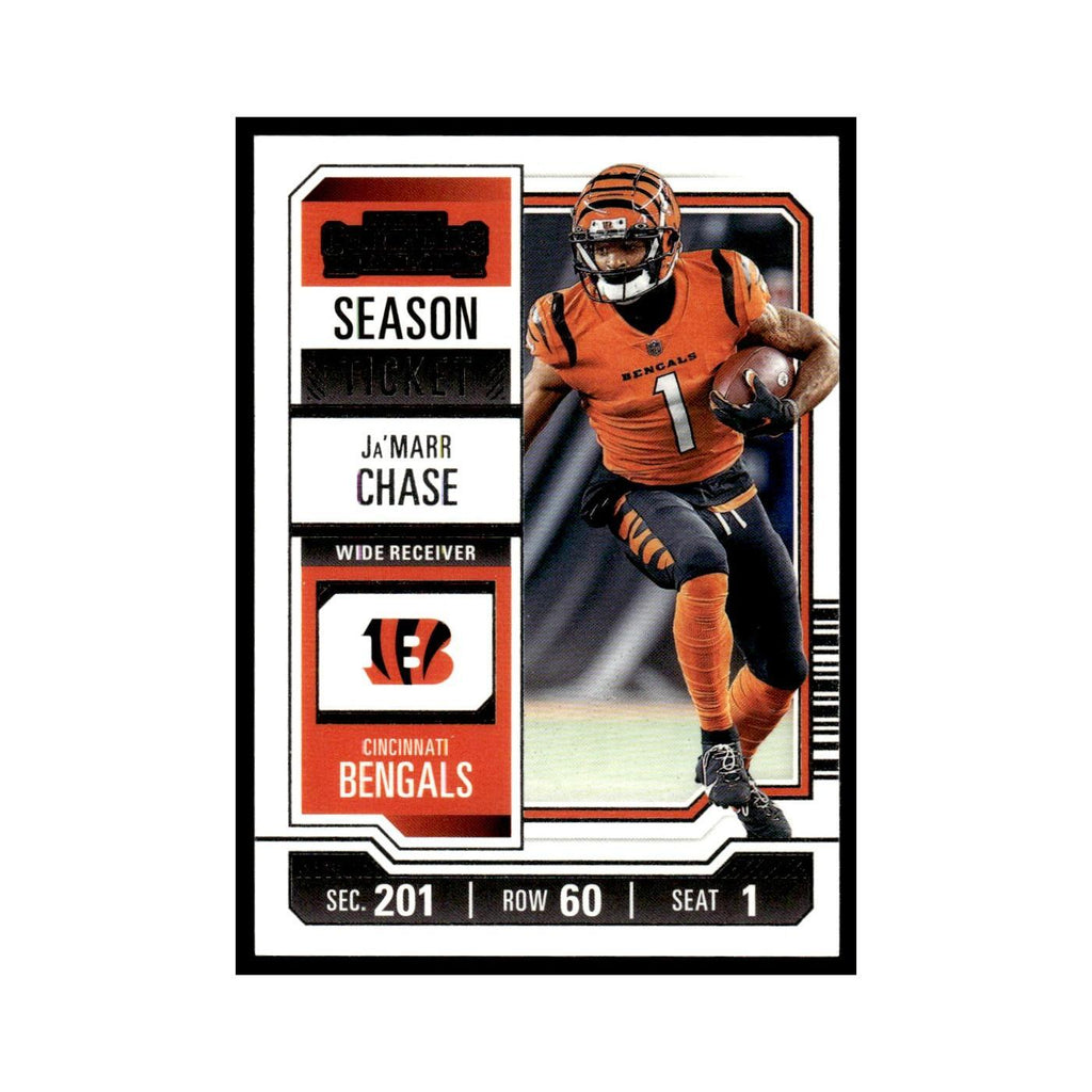 Ja'Marr Chase 2023 Panini Contenders #21 Cincinnati Bengals Football Card NM