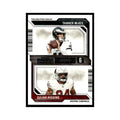 Elijah Higgins   Tanner McKee 2023 Panini Contenders #24 Football Card NM