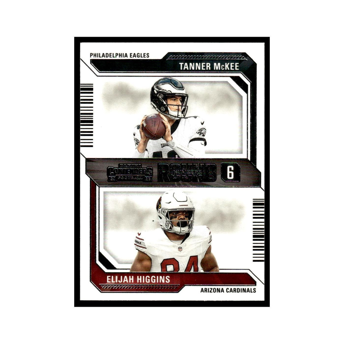 Elijah Higgins   Tanner McKee 2023 Panini Contenders #24 Football Card NM