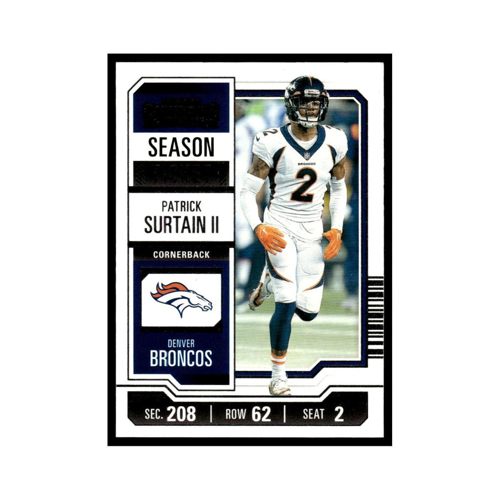 Patrick Surtain II 2023 Panini Contenders #31 Denver Broncos Football Card NM