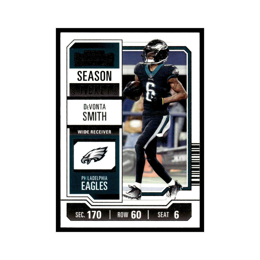 DeVonta Smith 2023 Panini Contenders #79 Philadelphia Eagles Football Card NM