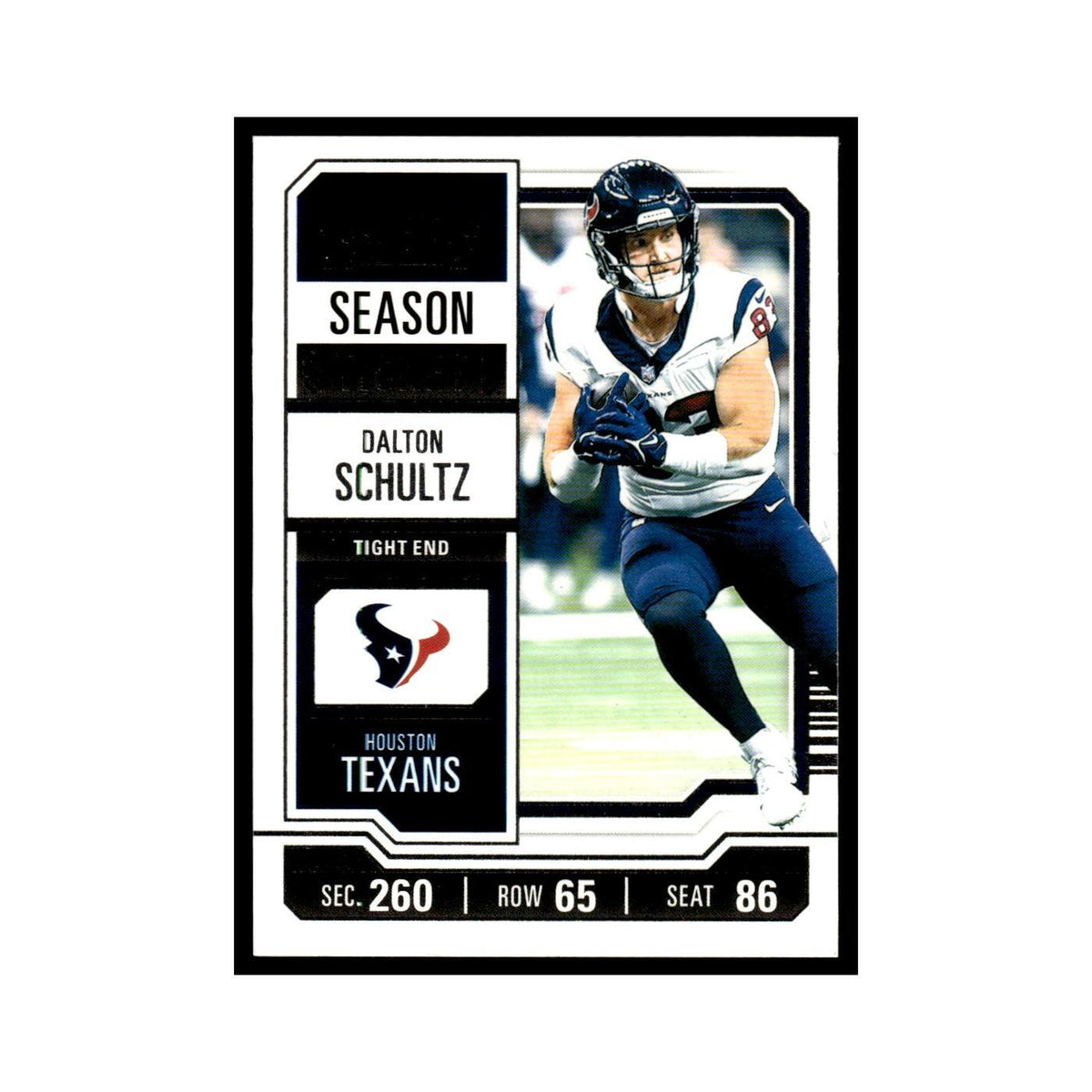 Dalton Schultz 2023 Panini Contenders #41 Houston Texans Football Card NM