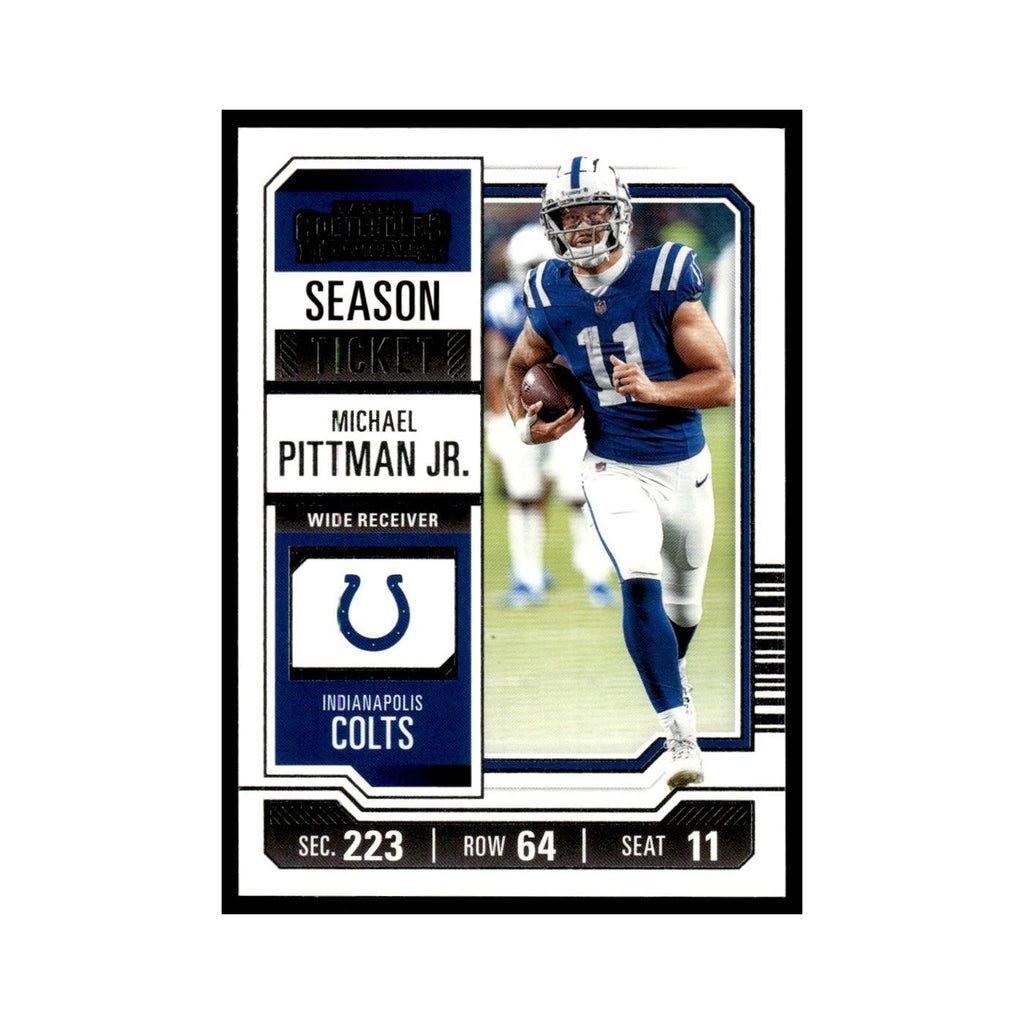 Michael Pittman Jr. 2023 Panini Contenders #44 Indianapolis Colts NM
