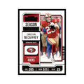 Christian McCaffrey 2023 Panini Contenders #87 San Francisco 49ers NM