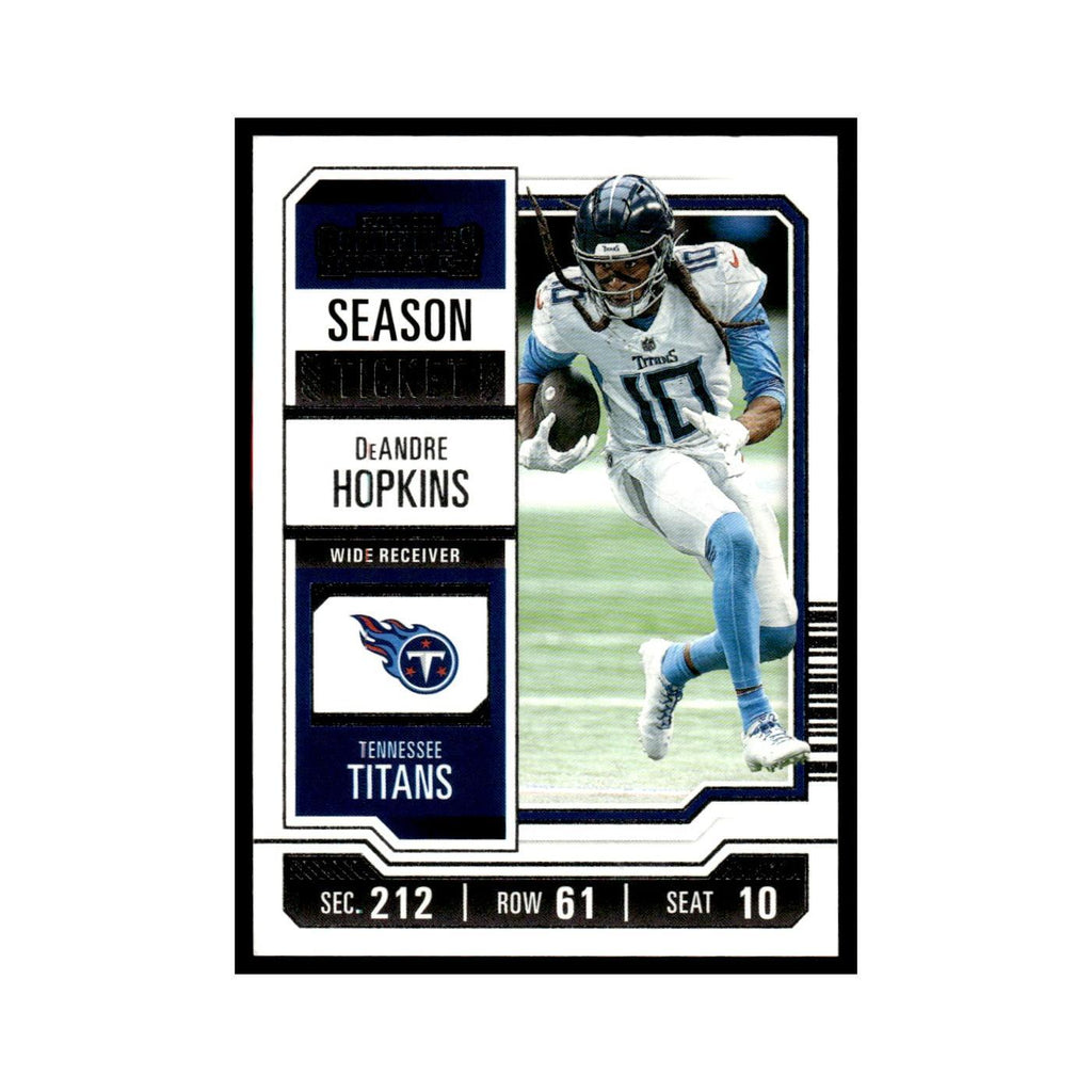 DeAndre Hopkins 2023 Panini Contenders #95 Tennessee Titans Football Card NM