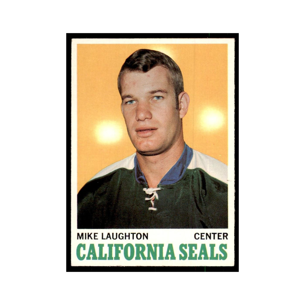 1970 Topps Mike Laughton California Golden Seals #74