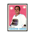 1970 Topps Darryl Sly RC Vancouver Canucks #115
