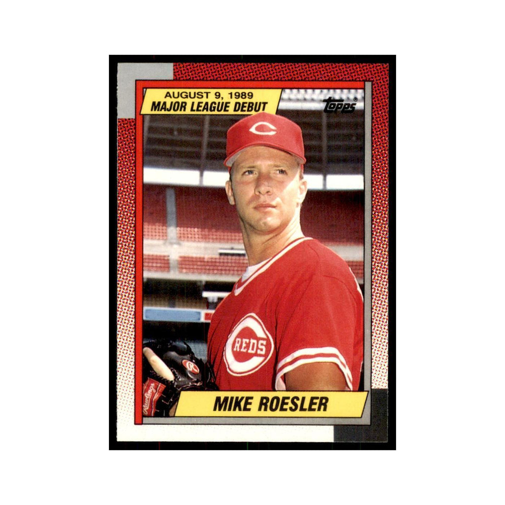 1989 Topps Major League Debut Mike Roesler Baseball Cards #104