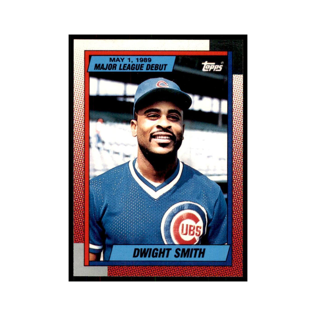 1989 Topps Major League Debut Dwight Smith Baseball Cards #116
