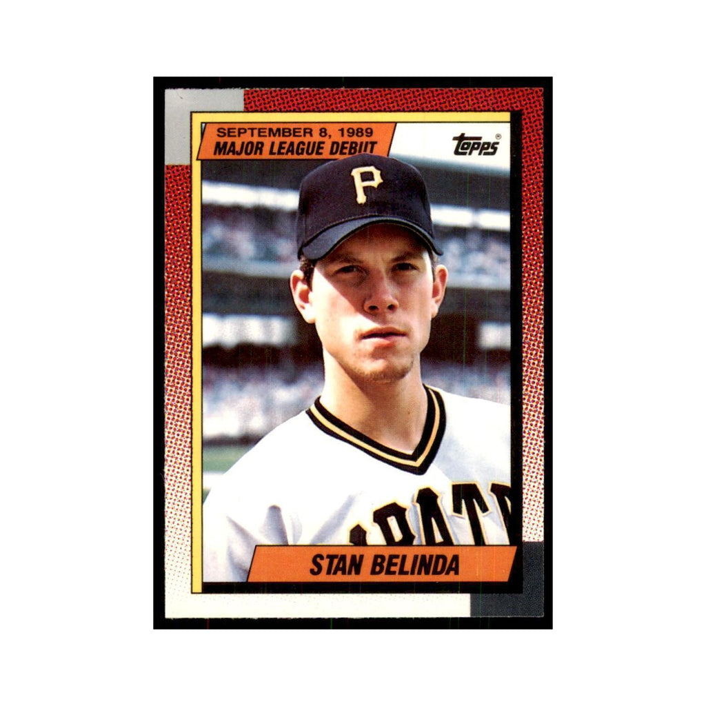 1989 Topps Major League Debut Stan Belinda Baseball Cards #12