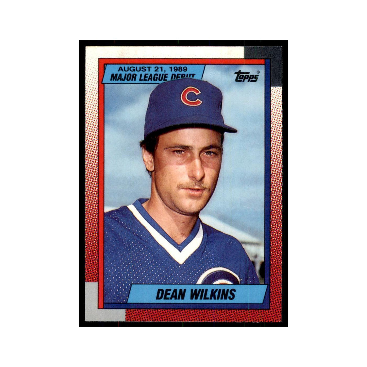 1989 Topps Major League Debut Dean Wilkins Baseball Cards #143