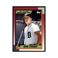 1989 Topps Major League Debut Doug Strange Baseball Cards #124