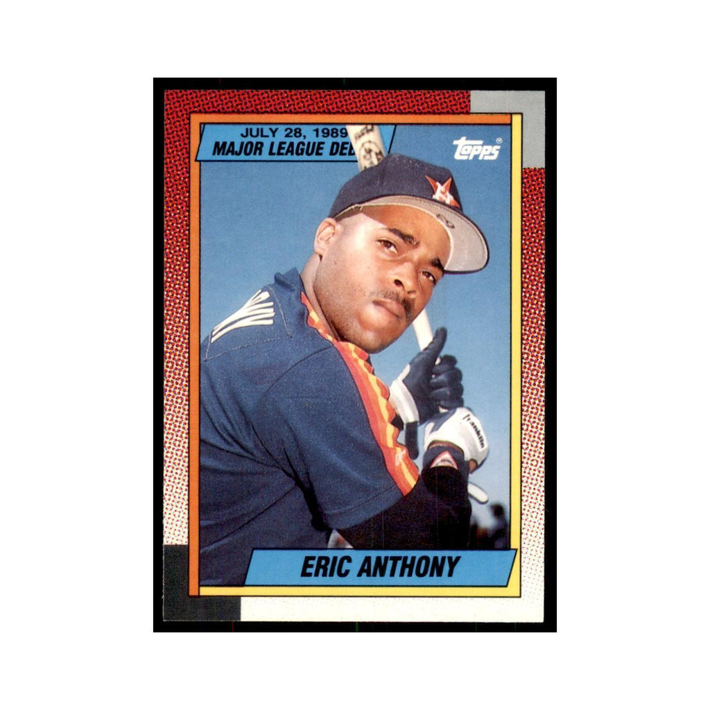 1989 Topps Major League Debut Eric Anthony Baseball Cards #5