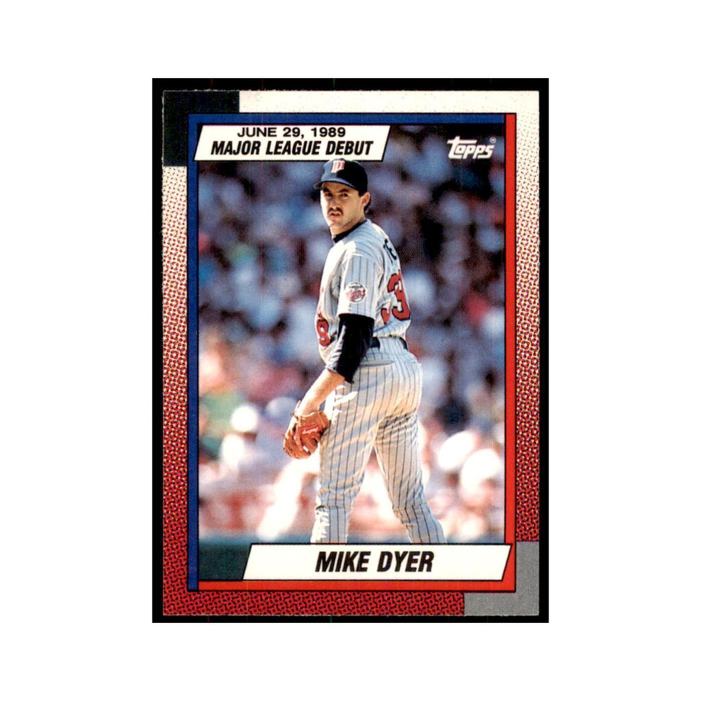 1989 Topps Major League Debut Mike Dyer Baseball Cards #33