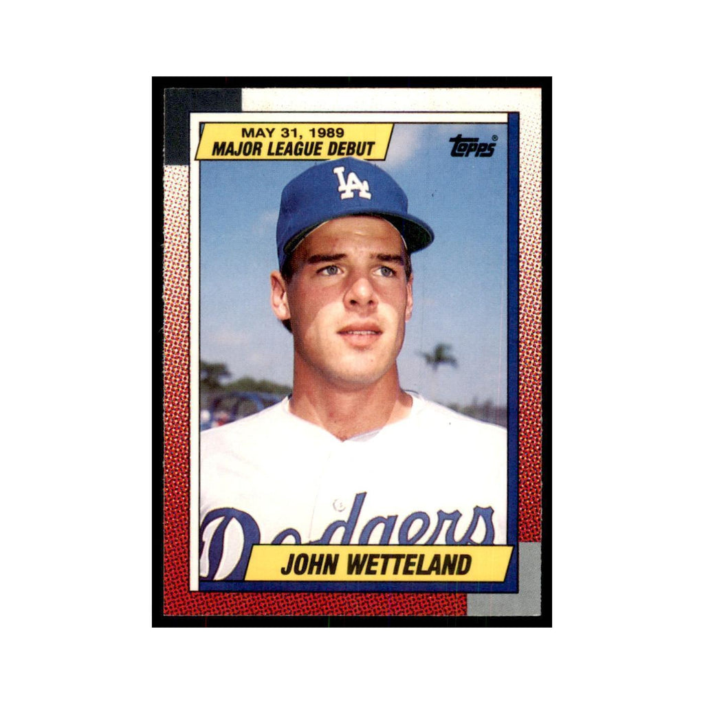 1989 Topps Major League Debut John Wetteland Baseball Cards #139