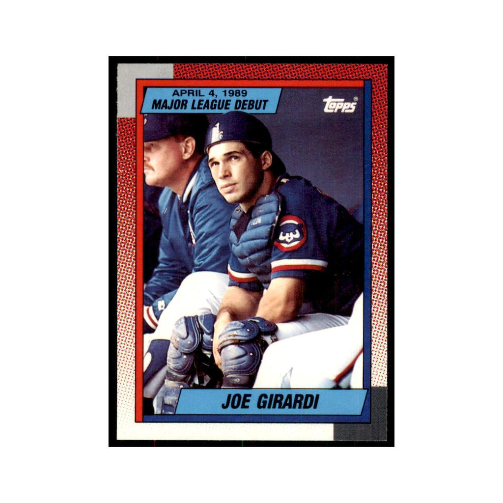 1989 Topps Major League Debut Joe Girardi Baseball Cards #42