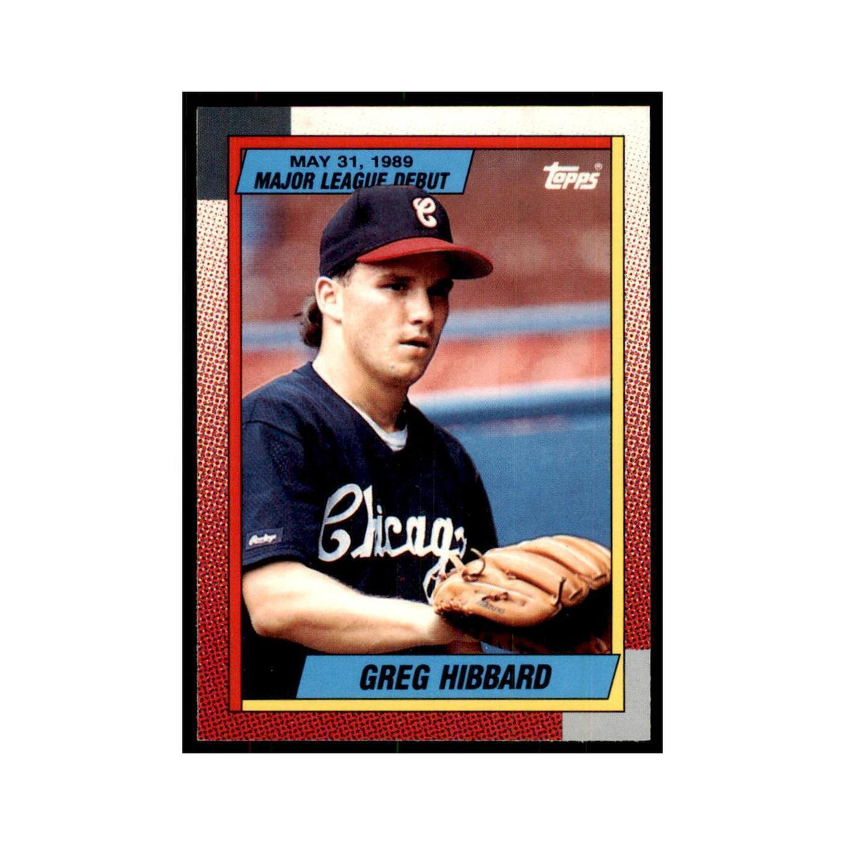 1989 Topps Major League Debut Greg Hibbard Baseball Cards #57
