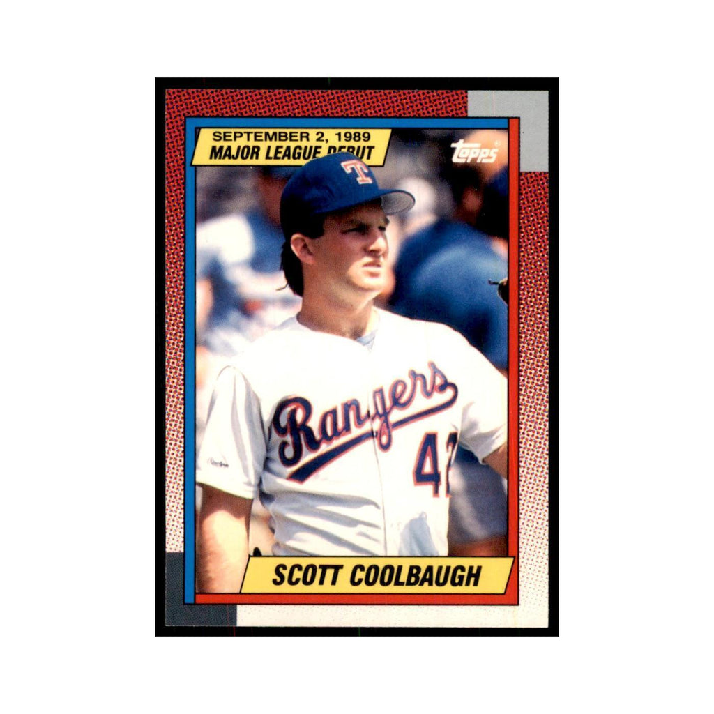 1989 Topps Major League Debut Scott Coolbaugh Baseball Cards #25