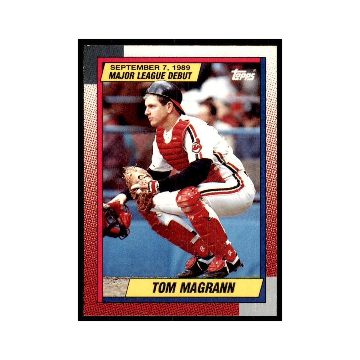 1989 Topps Major League Debut Tom Magrann Baseball Cards #75
