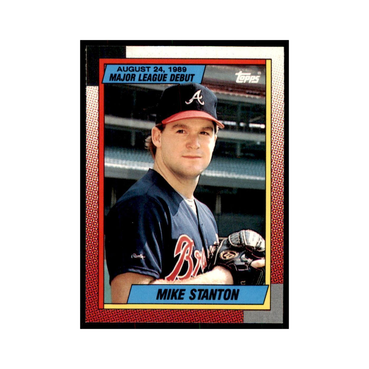 1989 Topps Major League Debut Mike Stanton Baseball Cards #122