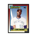 1989 Topps Major League Debut Rick Manning Baseball Cards #39