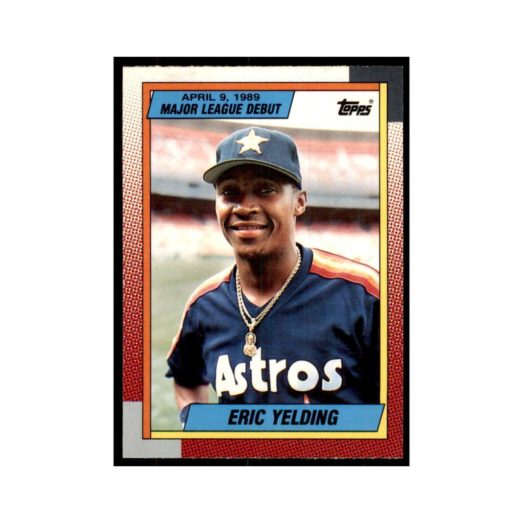 1989 Topps Major League Debut Eric Yelding Baseball Cards #148