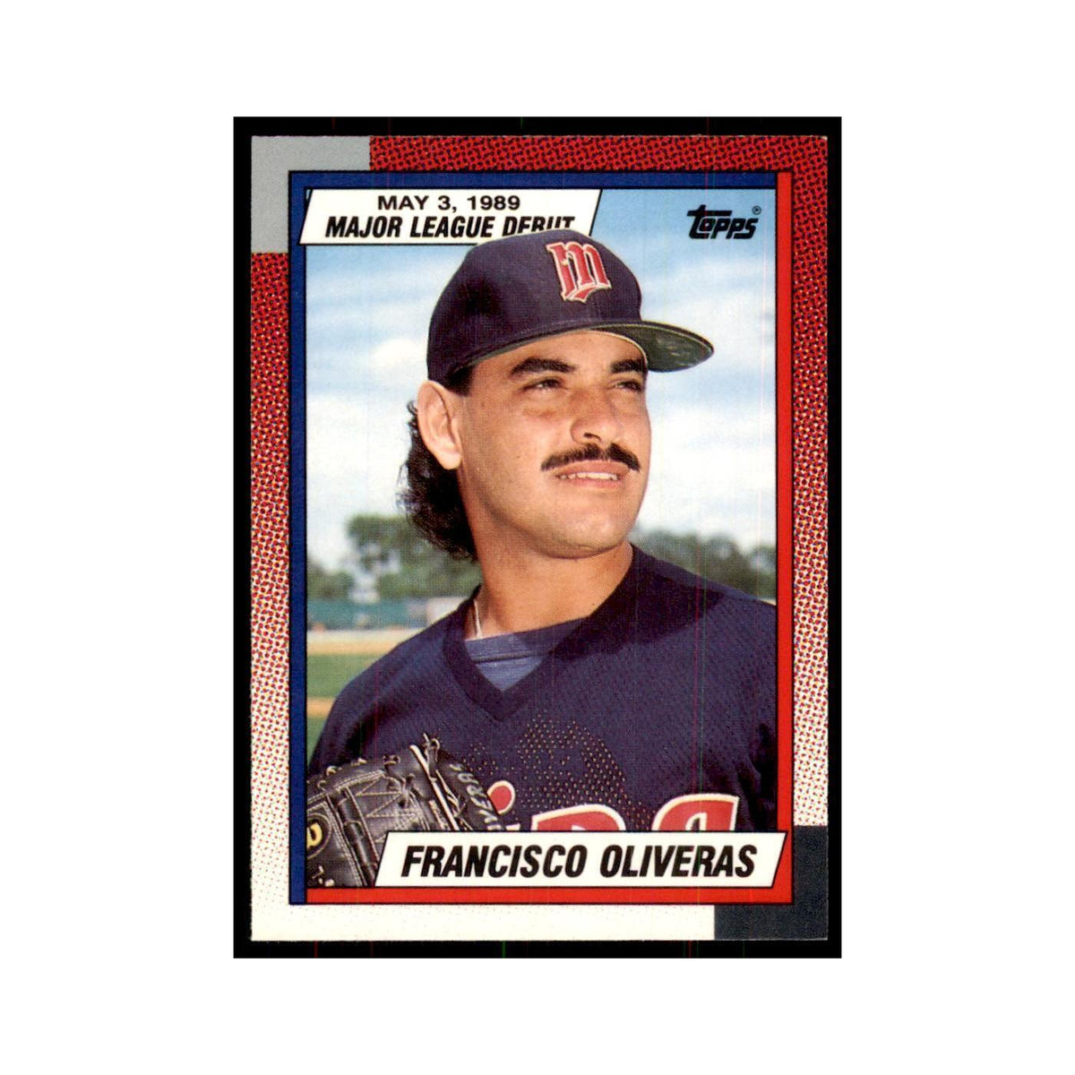 1989 Topps Major League Debut Francisco Oliveras Baseball Cards #92