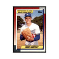 1989 Topps Major League Debut Mike Hartley Baseball Cards #53