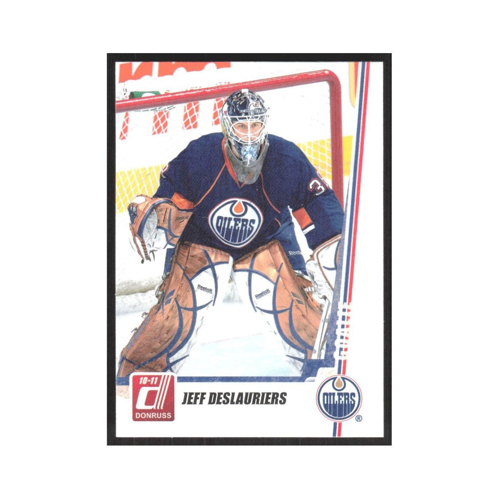 2010 Donruss Jeff Deslauriers Edmonton Oilers #179